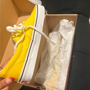 Vans Sunny Yellow Canvas Shoes
